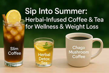 ☀️ Sip Into Summer: How Herbal-Infused Coffee & Tea Can Fire Up Your Weight Loss Goals