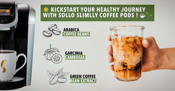 🌟 Kickstart Your Healthy Journey with Sollo Slimlly Coffee Pods for Keurig Brewers! ☕🌱