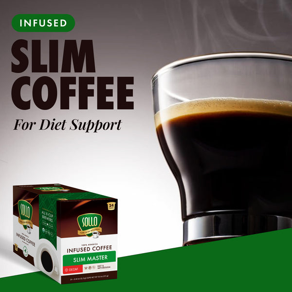 Decaf Slim Master Weight Loss Coffee Pods