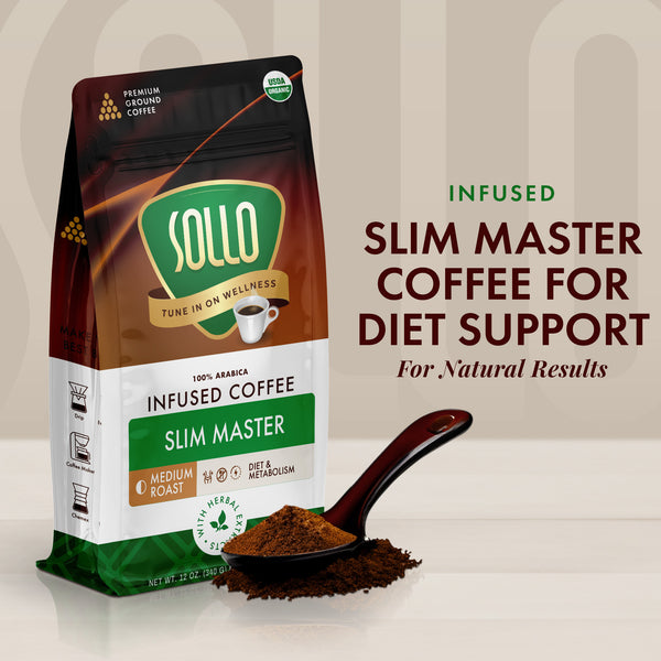 Slim Master Weight Loss Ground Coffee, 12 oz