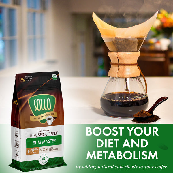 Slim Master Weight Loss Ground Coffee, 12 oz