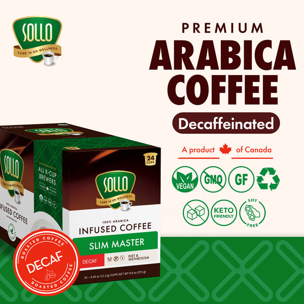 Decaf Slim Master Weight Loss Coffee Pods