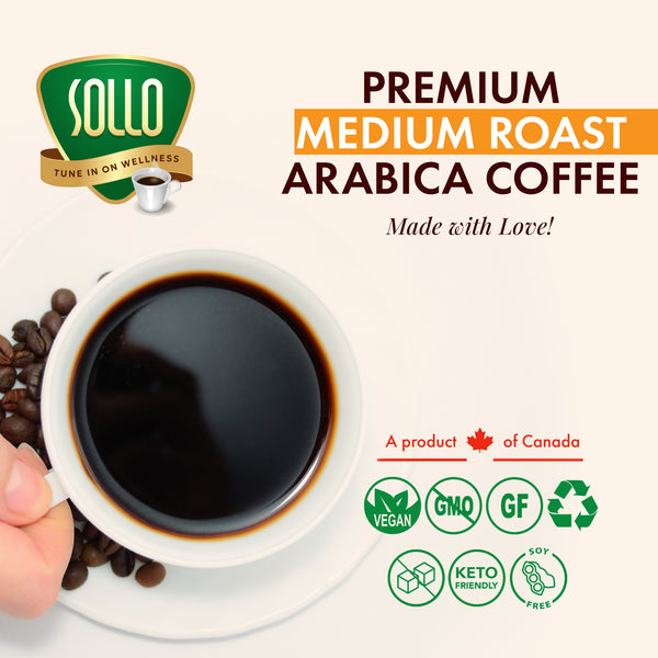 Sollo Keto Proof Ground Coffee, 12 oz