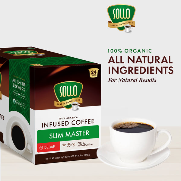 Decaf Slim Master Weight Loss Coffee Pods