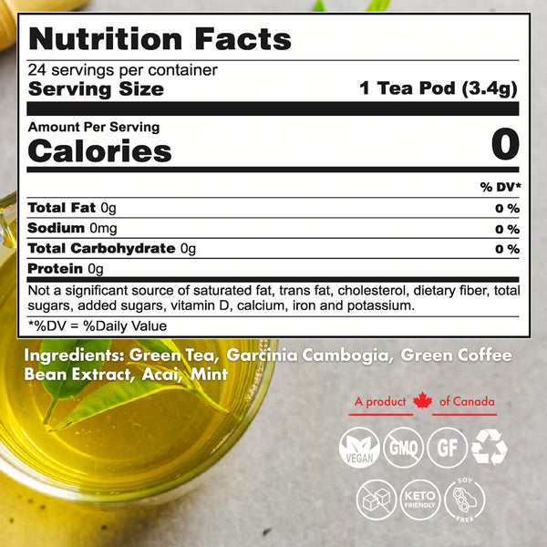 Weight Loss Slim Master Green Tea Pods