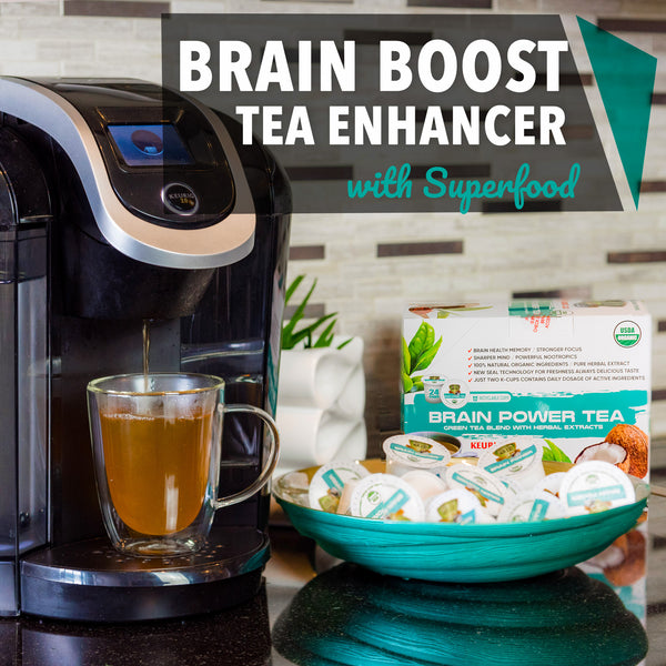 Brain Power Green Tea Pods