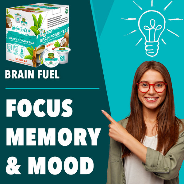 Brain Power Green Tea Pods