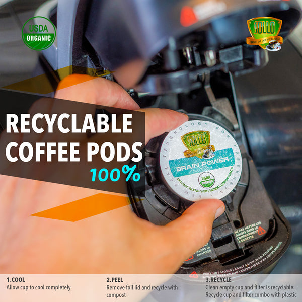 Brain Power Green Tea Pods