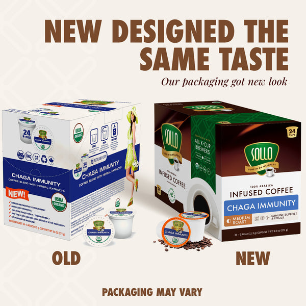 Chaga Mushroom Coffee Pods
