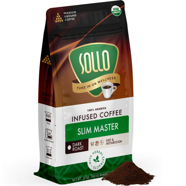 Slim Master Weight Loss Ground Coffee, 12 oz