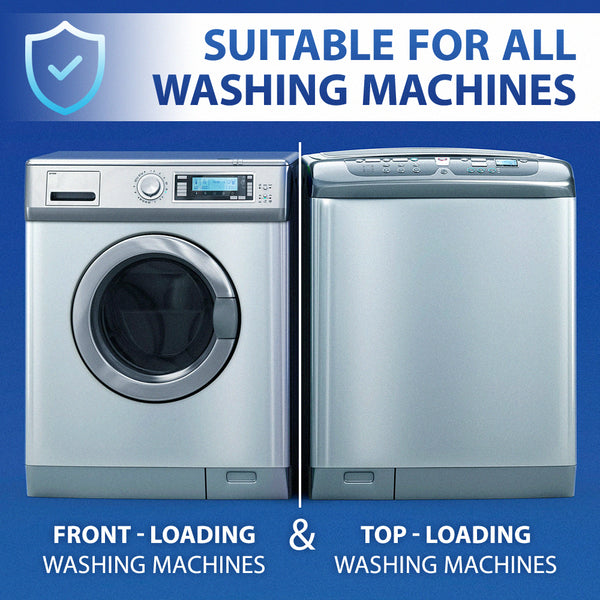 Washers Descaling and Cleaning Maintenance Tablets for All Brands, Natural Powerful Formula 3 in 1