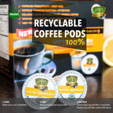 Vitta Complex Dark Roast Coffee Pods, For Keurig with Vitamins