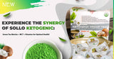 Experience the Synergy of Sollo KETOgenic: Green Tea Matcha + MCT + Vitamins for Optimal Health!