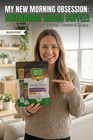 Magic Mushroom Coffee Sticks (24 Pack): Why 6 Functional Mushrooms + Coffee Is a Power Combo