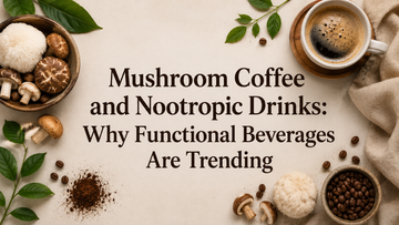 Mushroom Coffee and Nootropic Drinks: Why Functional Beverages Are Trending