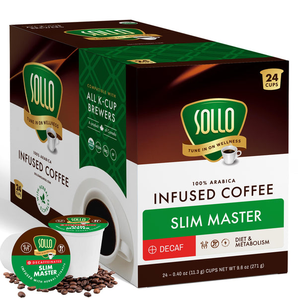 Decaf Slim Master Weight Loss Coffee Pods