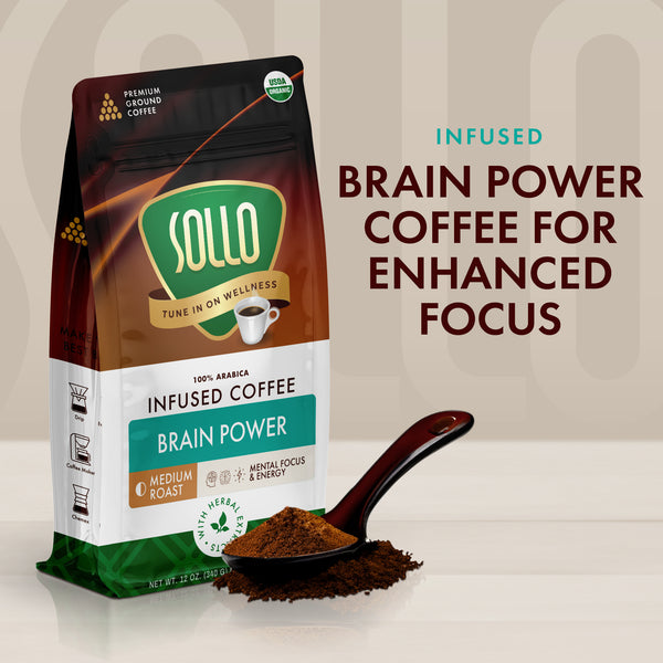 Brain Power Ground Coffee 12 oz
