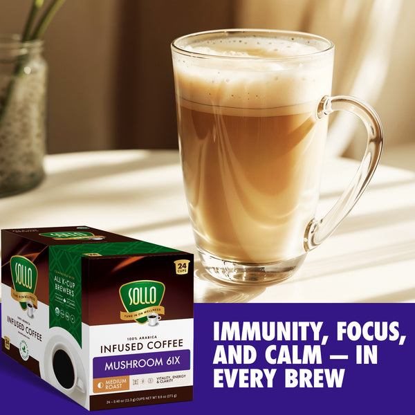 Mushroom 6IX Keurig Coffee Pods