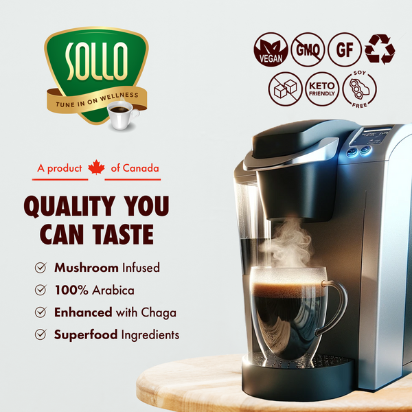 Chaga Mushroom Coffee Pods