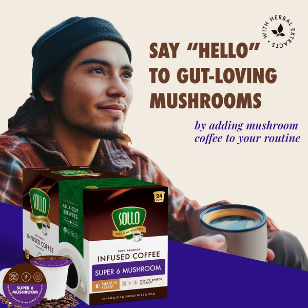 Super 6 Mushroom Keurig Coffee Pods