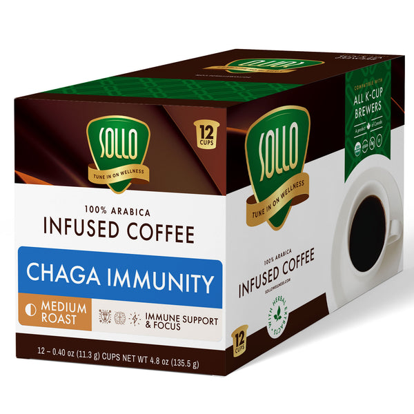 Chaga Mushroom Coffee Pods