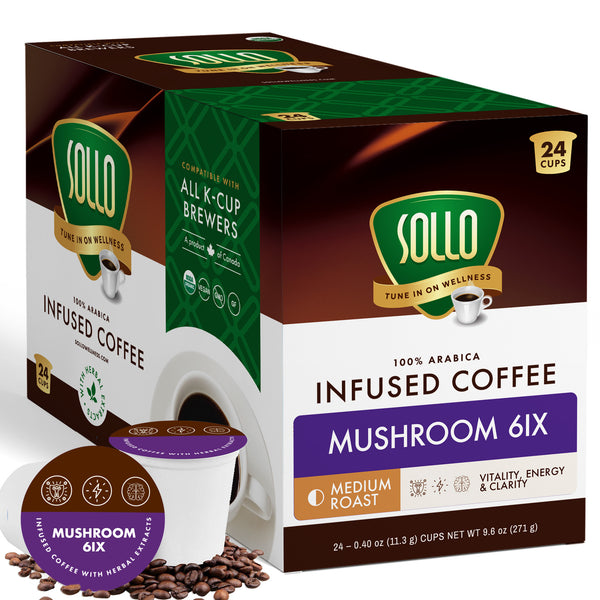 Mushroom 6IX Keurig Coffee Pods