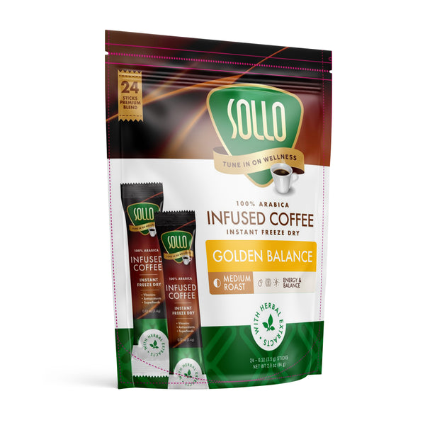 Infused Golden Balance Instant  Sticks, 24 ct