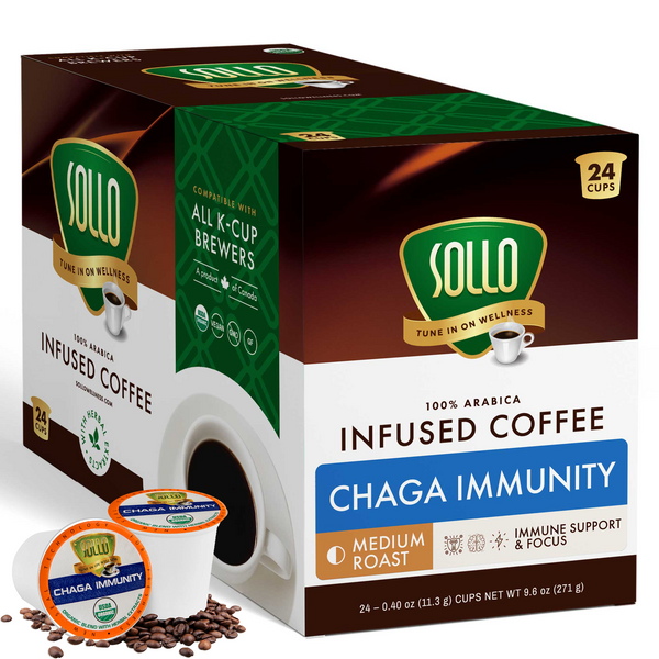 Chaga Mushroom Coffee Pods