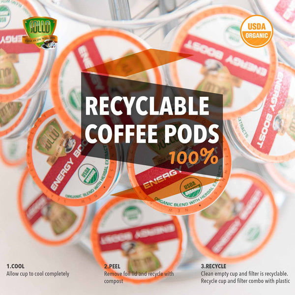 2x Energy Boost Coffee Pods